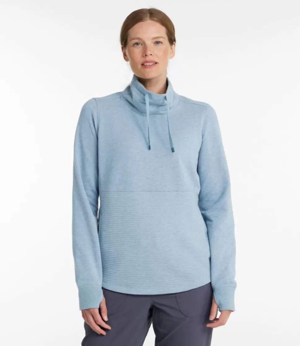 Best Sale "Women's Cozy Mixed-Knit Pullover" Women Sweatshirts | Activewear