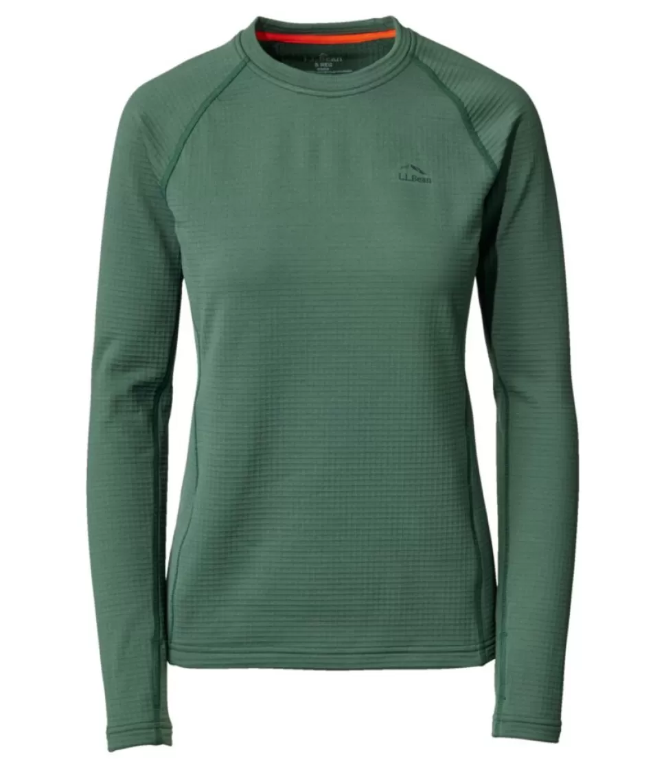 Outlet "Women's Heavyweight Base Layer Crew Top" Women Base Layers