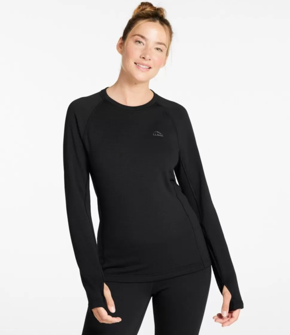 Outlet "Women's Heavyweight Base Layer Crew Top" Women Base Layers