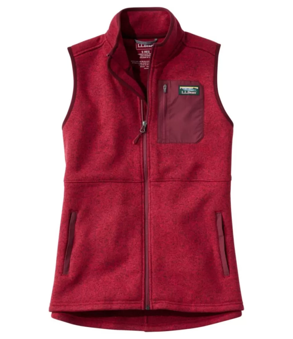 Online "Women's Sweater Fleece Long Vest" Women Fleece | Activewear