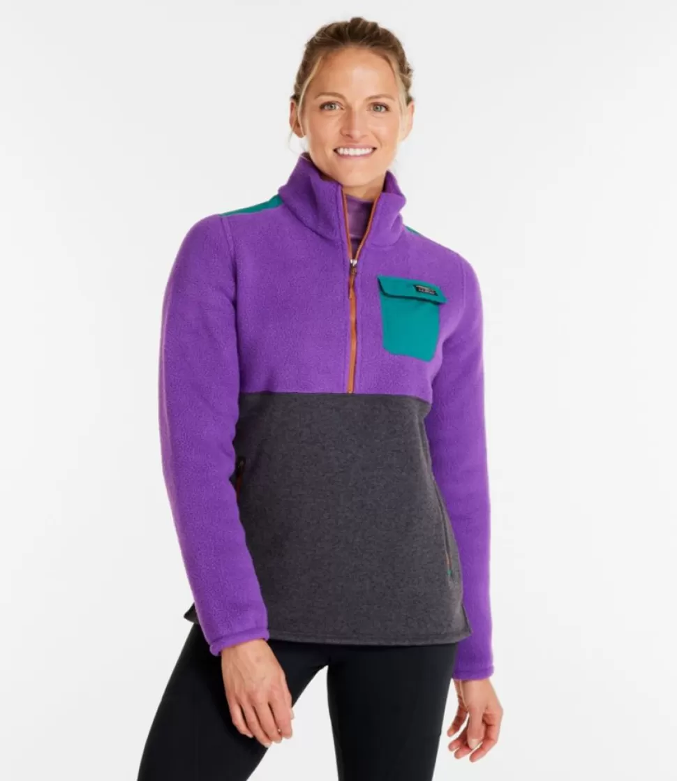 Online "Women's Sweater Fleece Sherpa Hybrid Pullover" Women Sweatshirts | Fleece