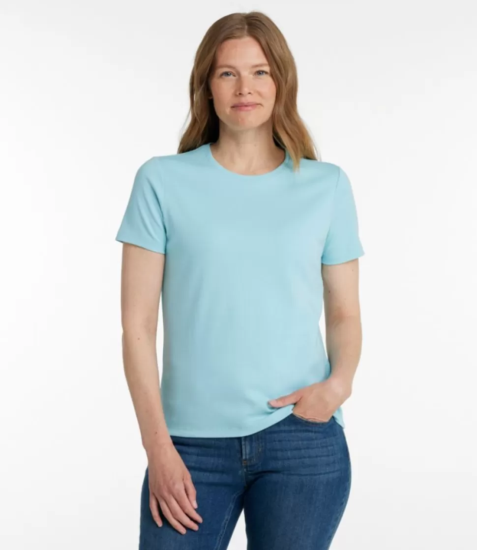 Best Sale "Women's Tee, Short-Sleeve Crewneck" Women Shirts & Tops