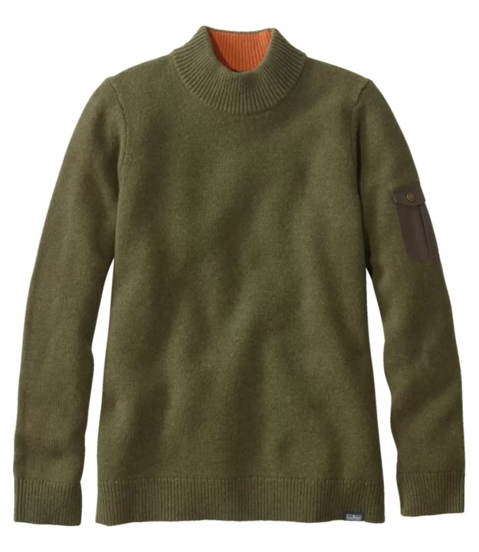 Clearance "Women's Maine Guide Mock Crew Sweater" Women Sweaters | Hunting