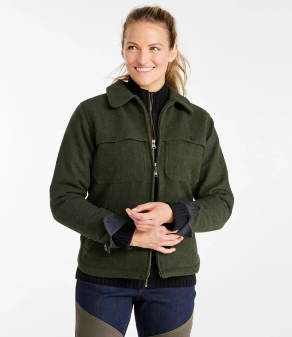 Flash Sale "Women's Maine Guide Zip Front Jac-Shirt with Primaloft" Women Shirts & Tops | Hunting