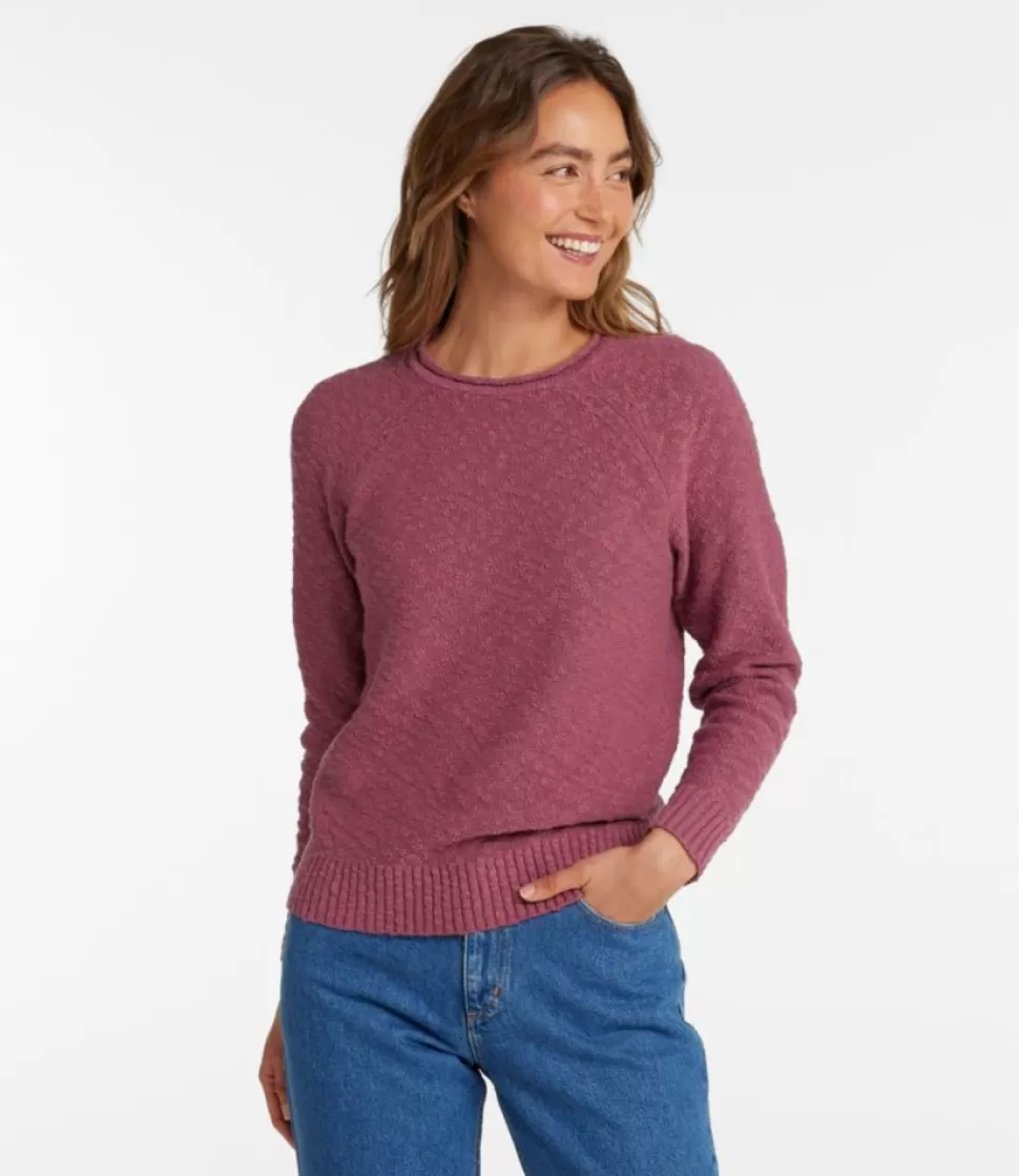 Clearance "Women's Midweight Cotton Slub Rollneck Pullover" Women Sweaters