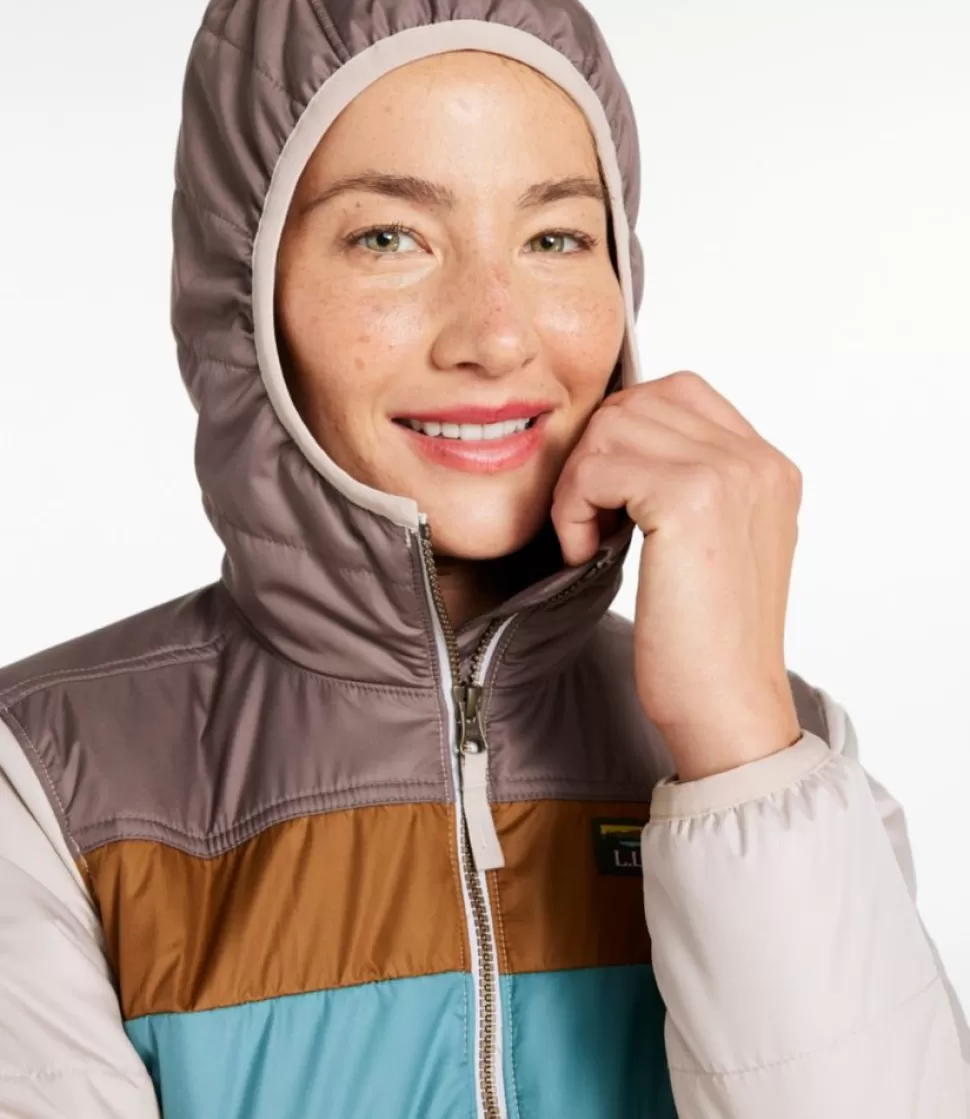 Hot "Women's Mountain Classic Puffer Coat, Colorblock" Women Insulated Jackets