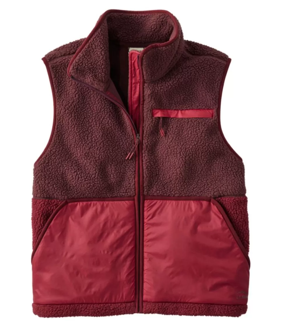Shop "Women's Mountainside Fleece Vest, Colorblock" Women Fleece | Activewear