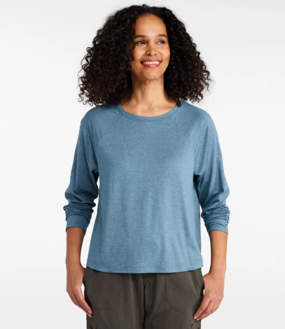 Hot "Women's Movement Essential Tee, Long-Sleeve Cropped" Women Shirts & Tops | Activewear