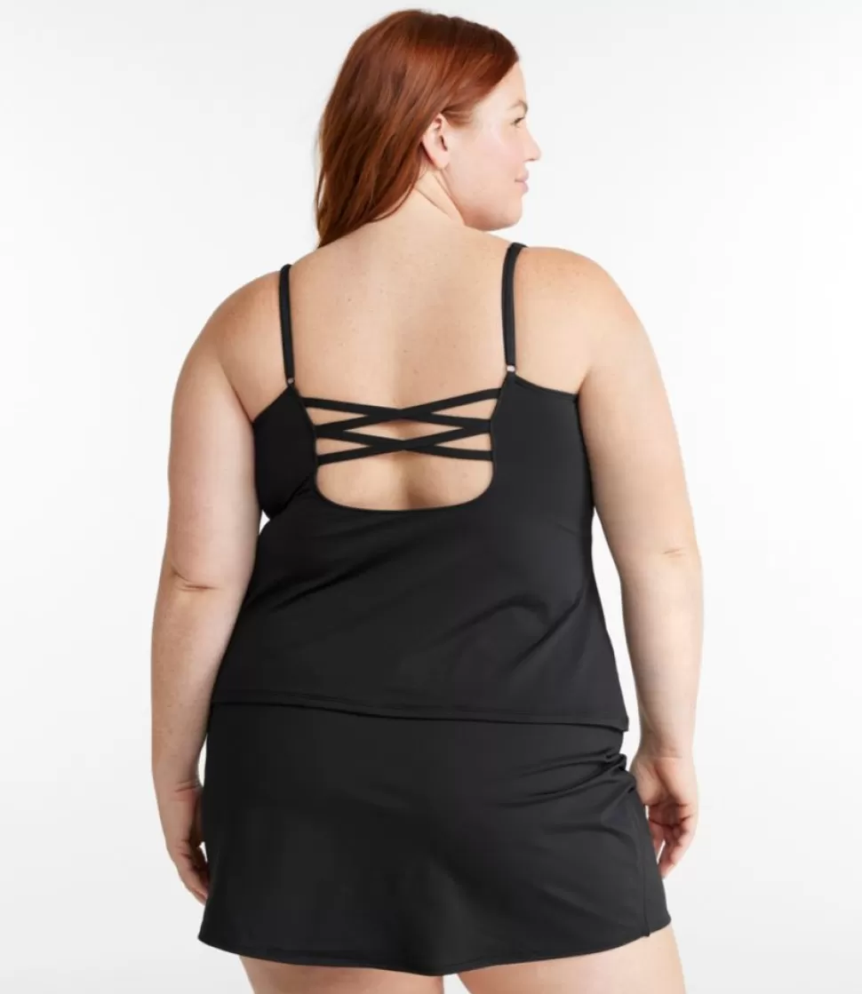 Online "Women's New Currents Swimwear, Squareneck Tankini Top" Women Swimwear
