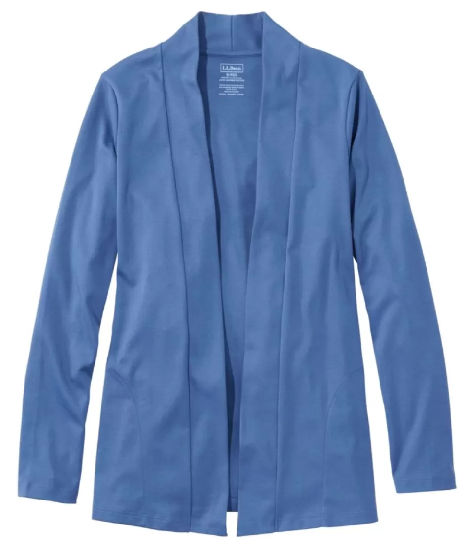 Discount "Women's Pima Cotton Open Cardigan, With Pockets" Women Shirts & Tops | Sweaters