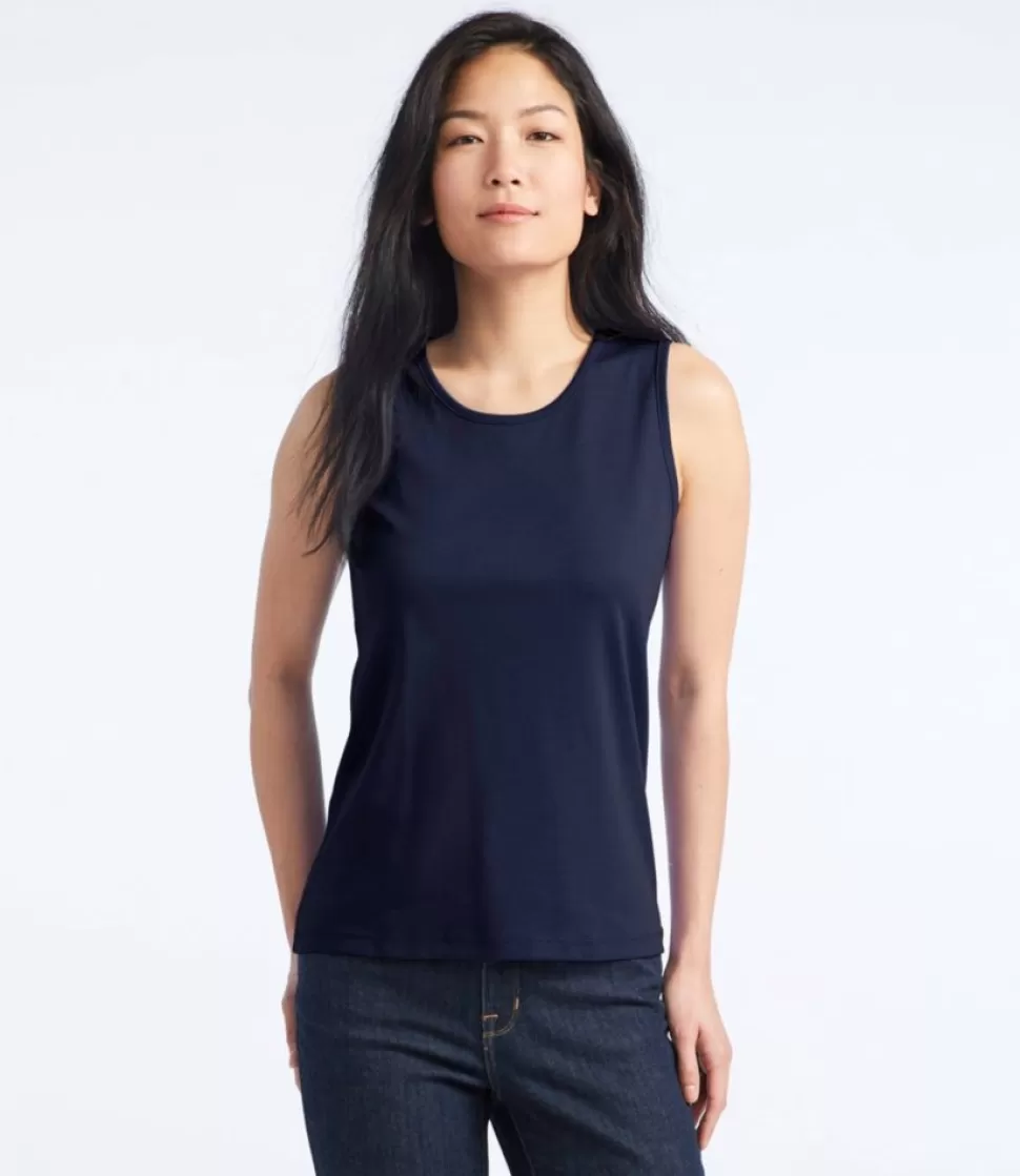 Cheap "Women's Pima Cotton Tee, Shell" Women Shirts & Tops