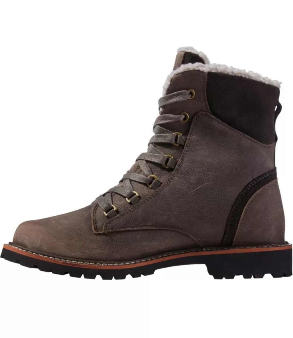 Store "Women's Rugged Cozy Boots, Lace-Up" Women Boots