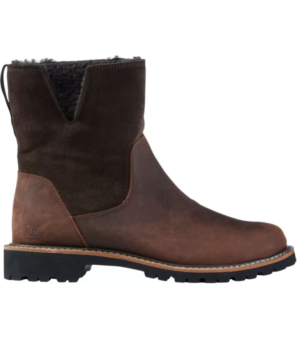 Flash Sale "Women's Rugged Cozy Boots, Mid Side-Zip" Women Boots