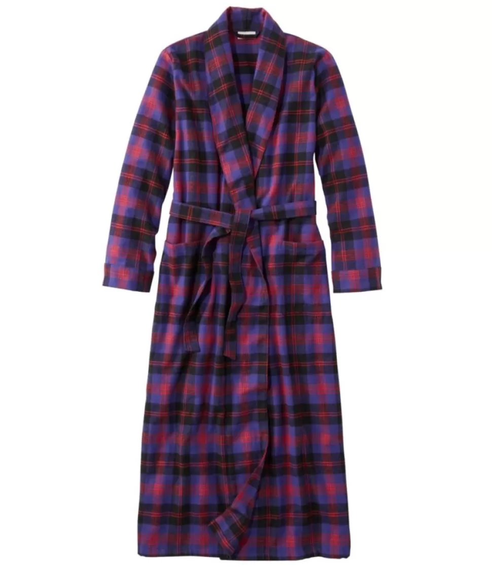 Discount "Women's Scotch Plaid Flannel Robe" Women Sleepwear