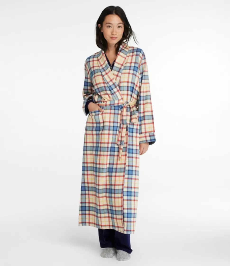 Discount "Women's Scotch Plaid Flannel Robe" Women Sleepwear