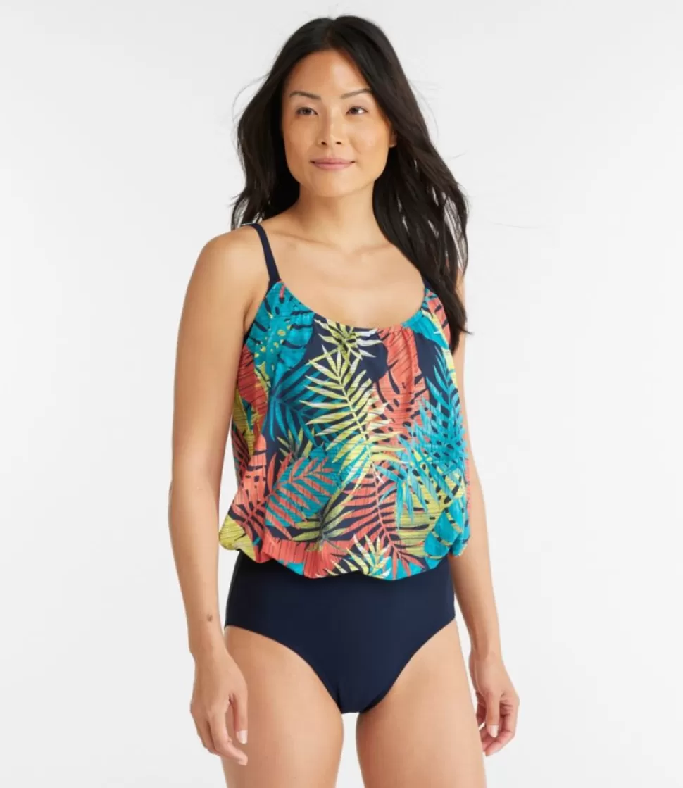 Online "Women's Shaping Swimwear, Blouson Tanksuit Print" Women Swimwear