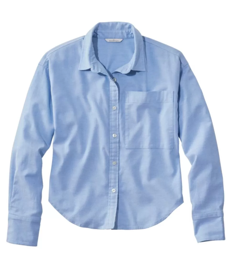 Clearance "Women's Signature Boyfriend Oxford Shirt" Women Shirts & Tops