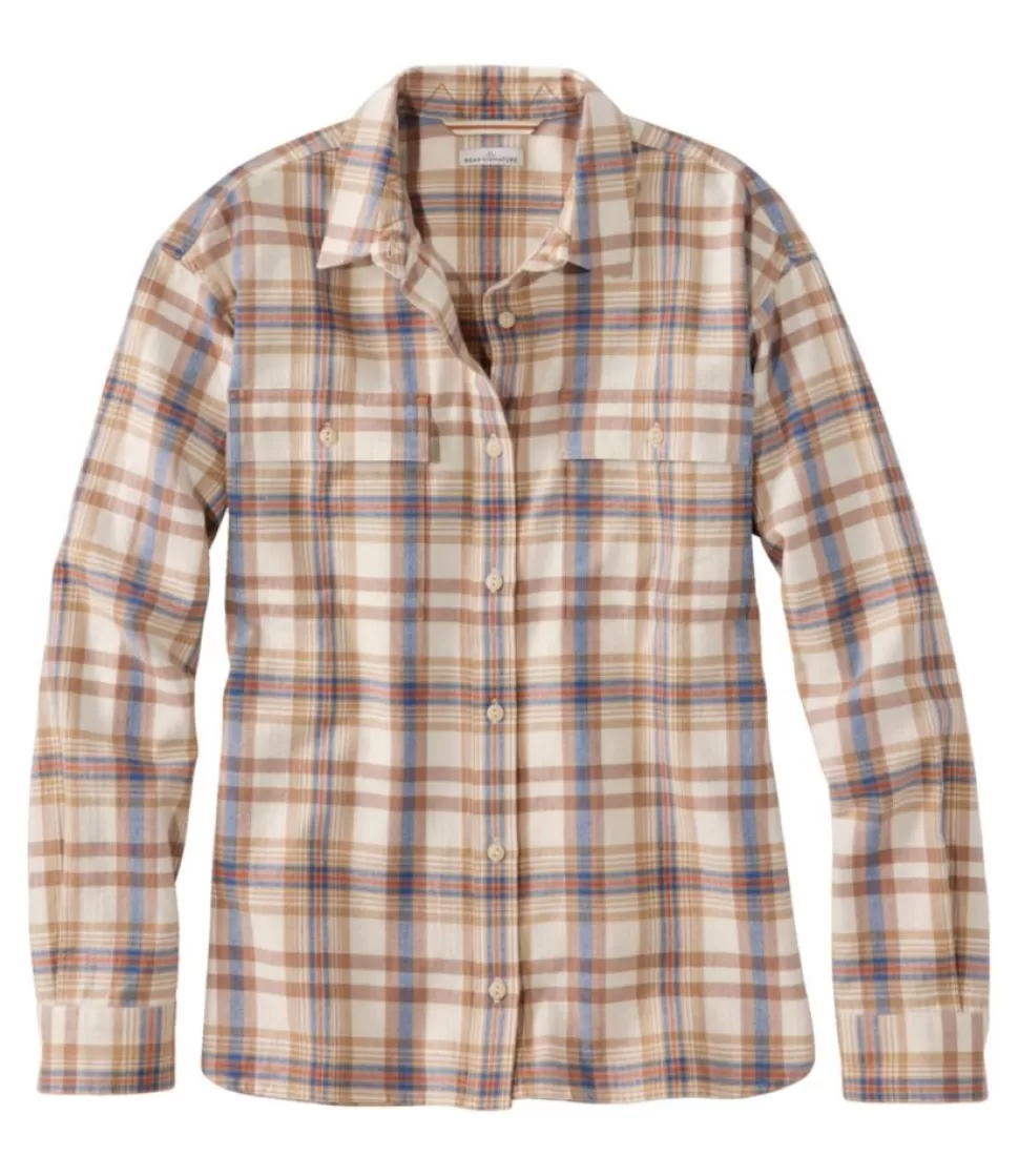 Store "Women's Signature Camp Flannel Shirt" Women Shirts & Tops