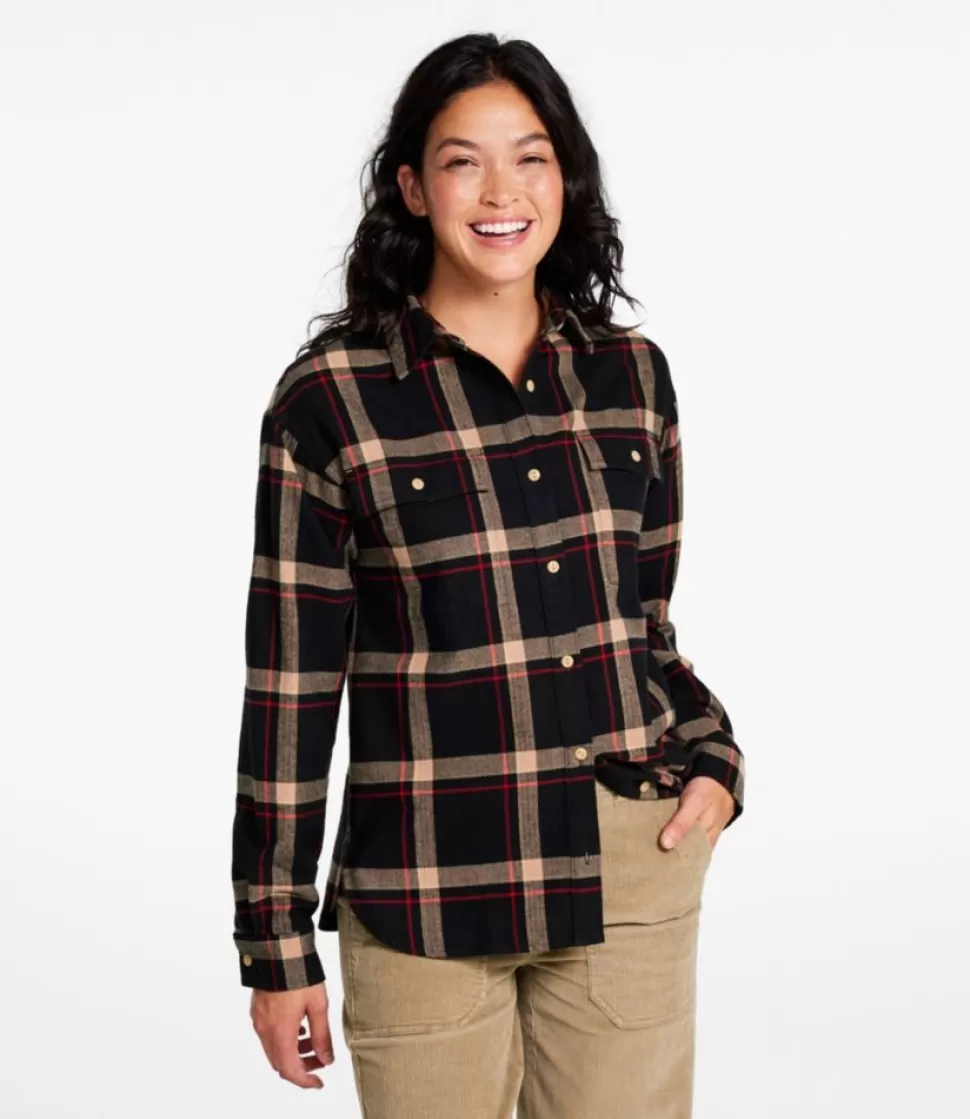 Store "Women's Signature Camp Flannel Shirt" Women Shirts & Tops