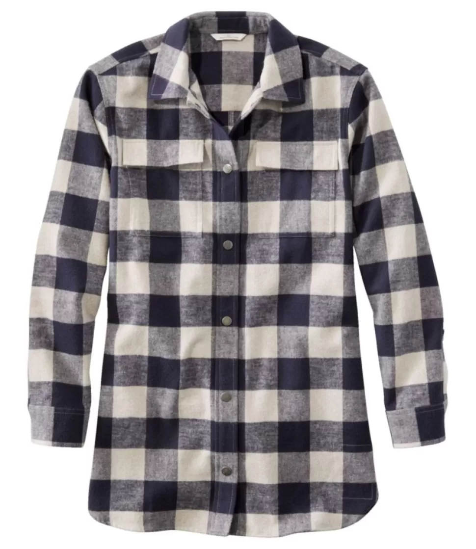 Store "Women's Signature Chamois Shirt, Snap-Front Plaid" Women Shirts & Tops