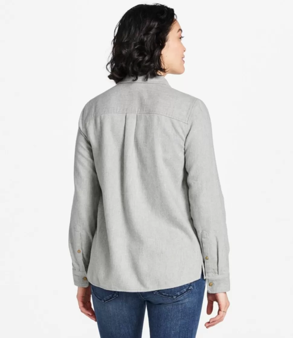 Shop "Women's Signature Heritage Textured Flannel Shirt" Women Shirts & Tops