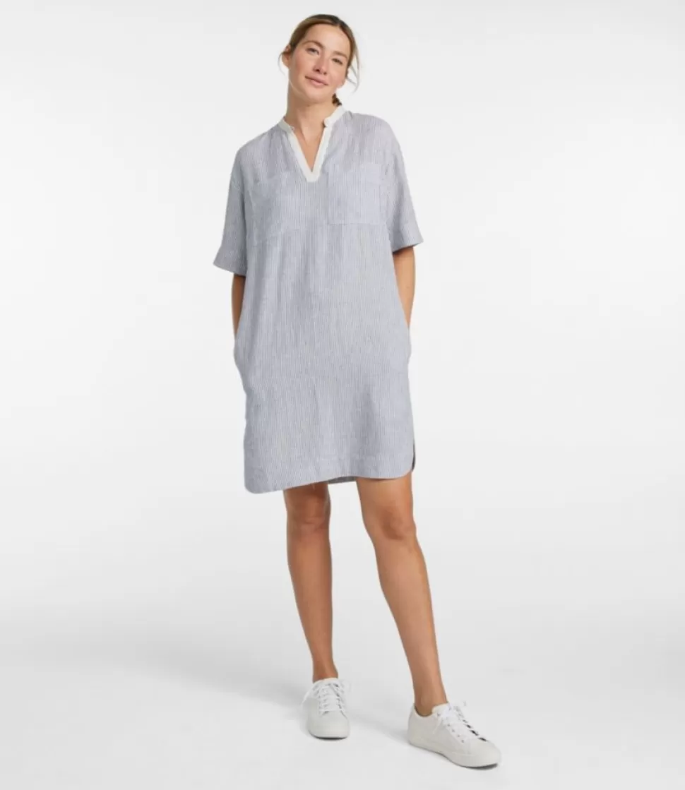 Cheap "Women's Signature Linen-Blend Dress" Women Dresses & Skirts