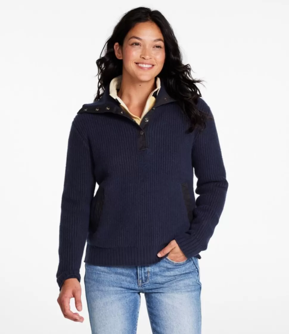 Online "Women's Signature Mountain Ash Quarter-Snap Sweater" Women Sweaters