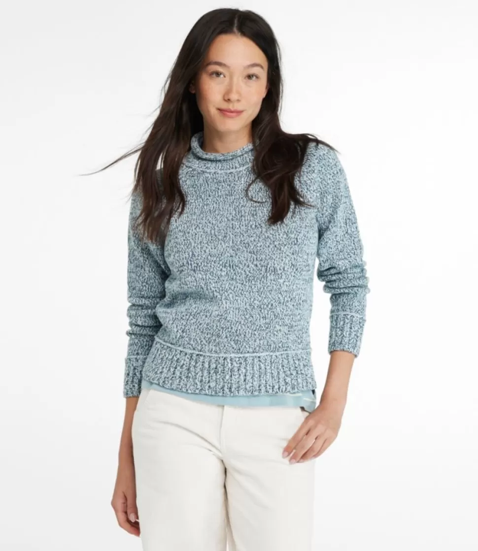 Shop "Women's Signature Original Cotton Sweater, Rollneck" Women Sweaters