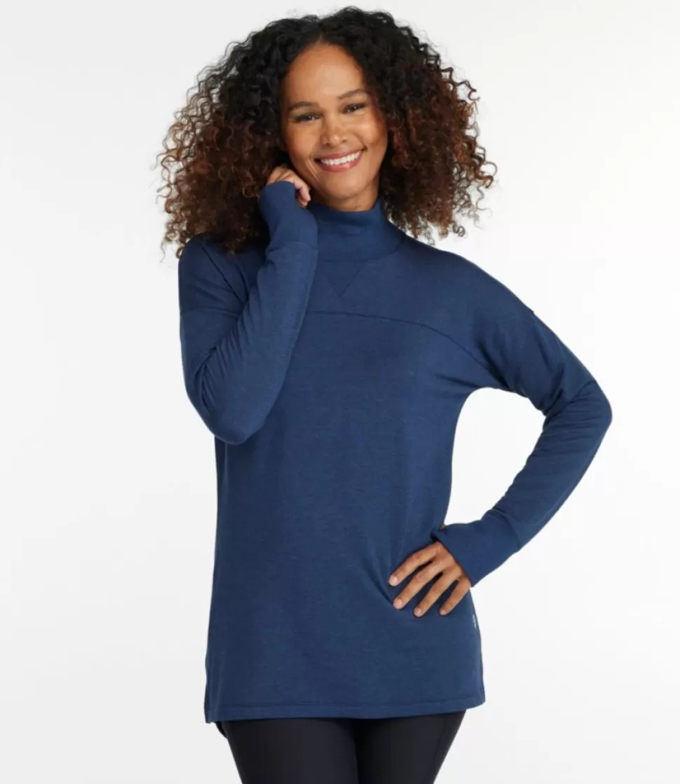 Best "Women's SoftFlex Mockneck Pullover" Women Sweatshirts | Activewear