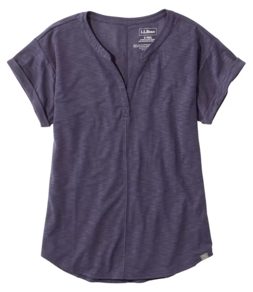 Hot "Women's Streamside Tee, Short-Sleeve Splitneck" Women Shirts & Tops | Activewear