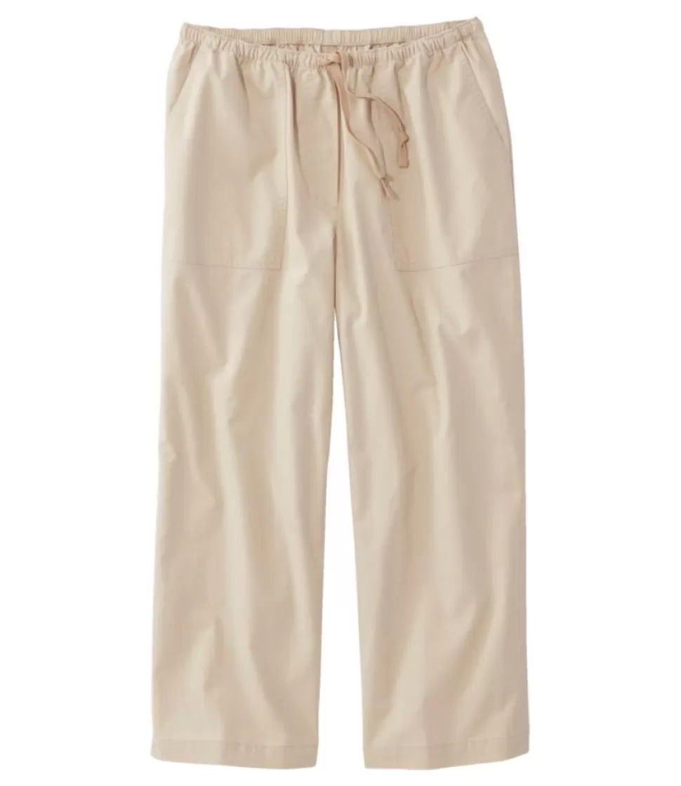 Clearance "Women's Sunwashed Canvas Pants, Straight-Leg Crop" Women Pants