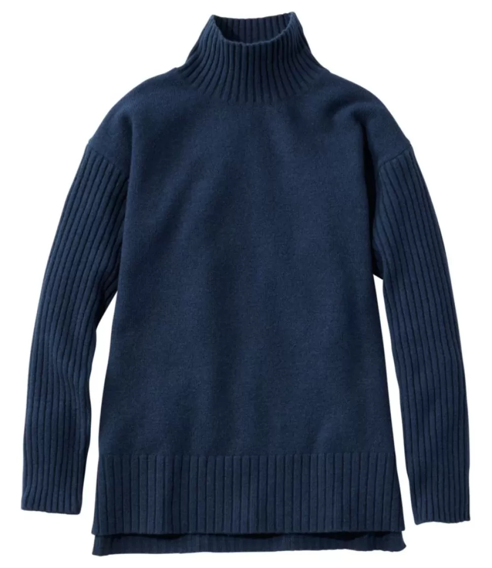 Best Sale "Women's The Essential Sweater, Turtleneck" Women Sweaters