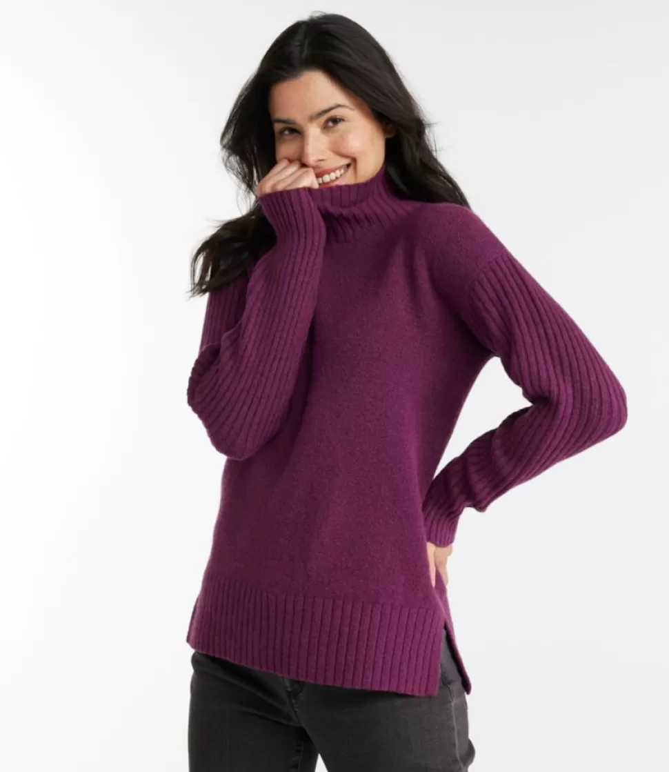 Best Sale "Women's The Essential Sweater, Turtleneck" Women Sweaters