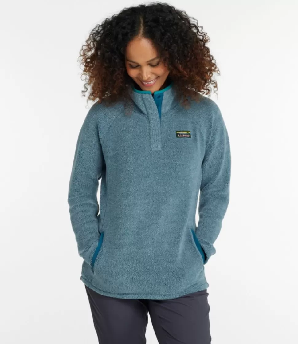 Hot "Women's Tumbled Sherpa, Quarter-Snap" Women Fleece | Activewear