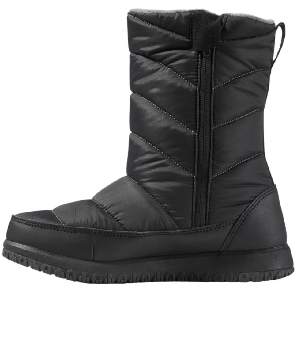 Cheap "Women's Ultralight Quilted Insulated Boots, Tall Side-Zip" Women Boots