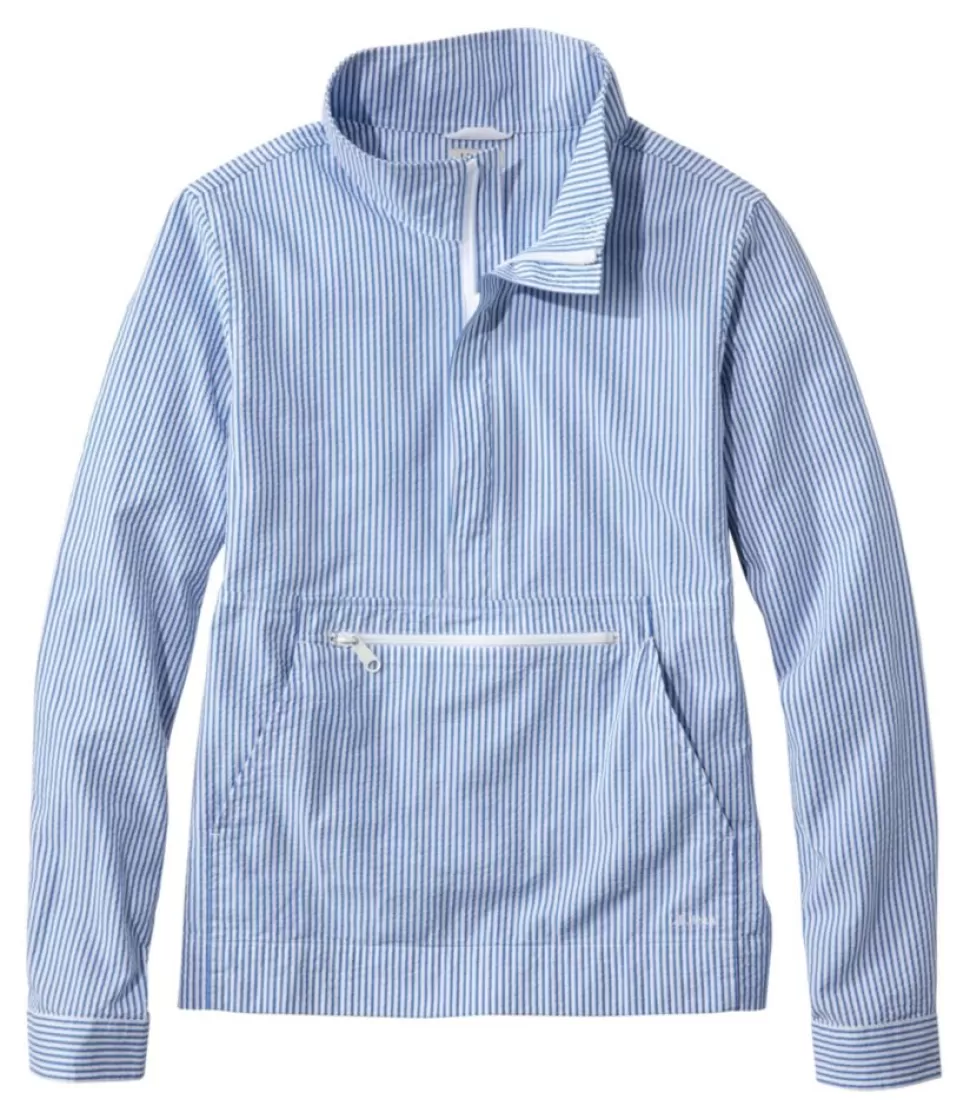 Sale "Women's Vacationland Seersucker Anorak" Women Shirts & Tops