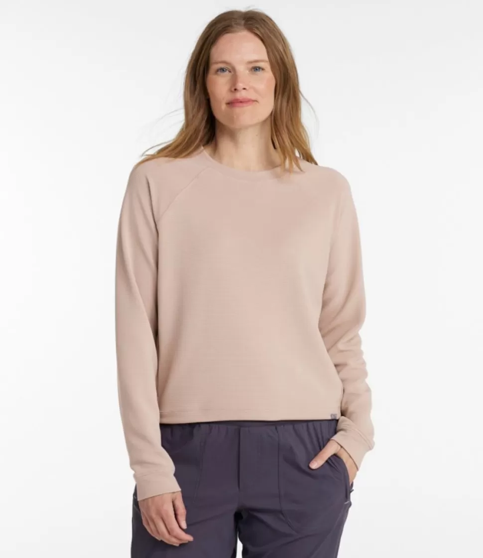 Online "Women's VentureStretch Ottoman-Rib Pullover, Cropped" Women Sweatshirts | Activewear