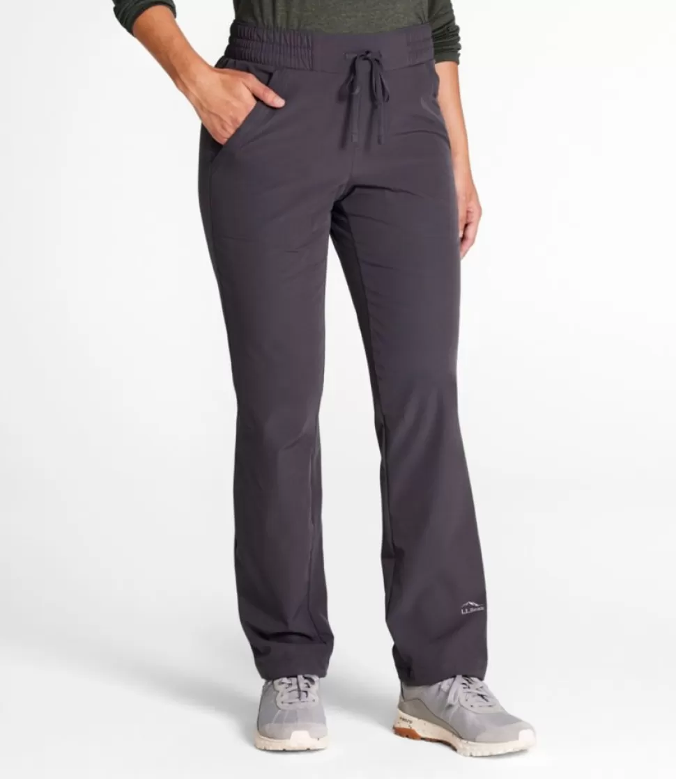 Sale "Women's VentureStretch Trail Pants, Brushed-Back Straight-Leg" Women Pants