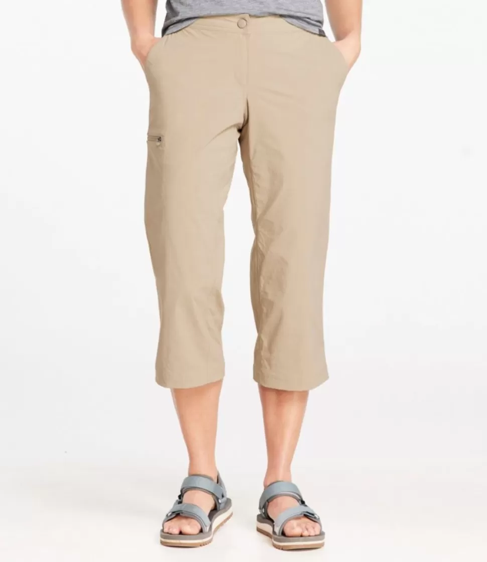 Outlet "Women's Water-Repellent Comfort Trail Pants, Mid-Rise Straight-Leg Crop" Women Pants | Activewear