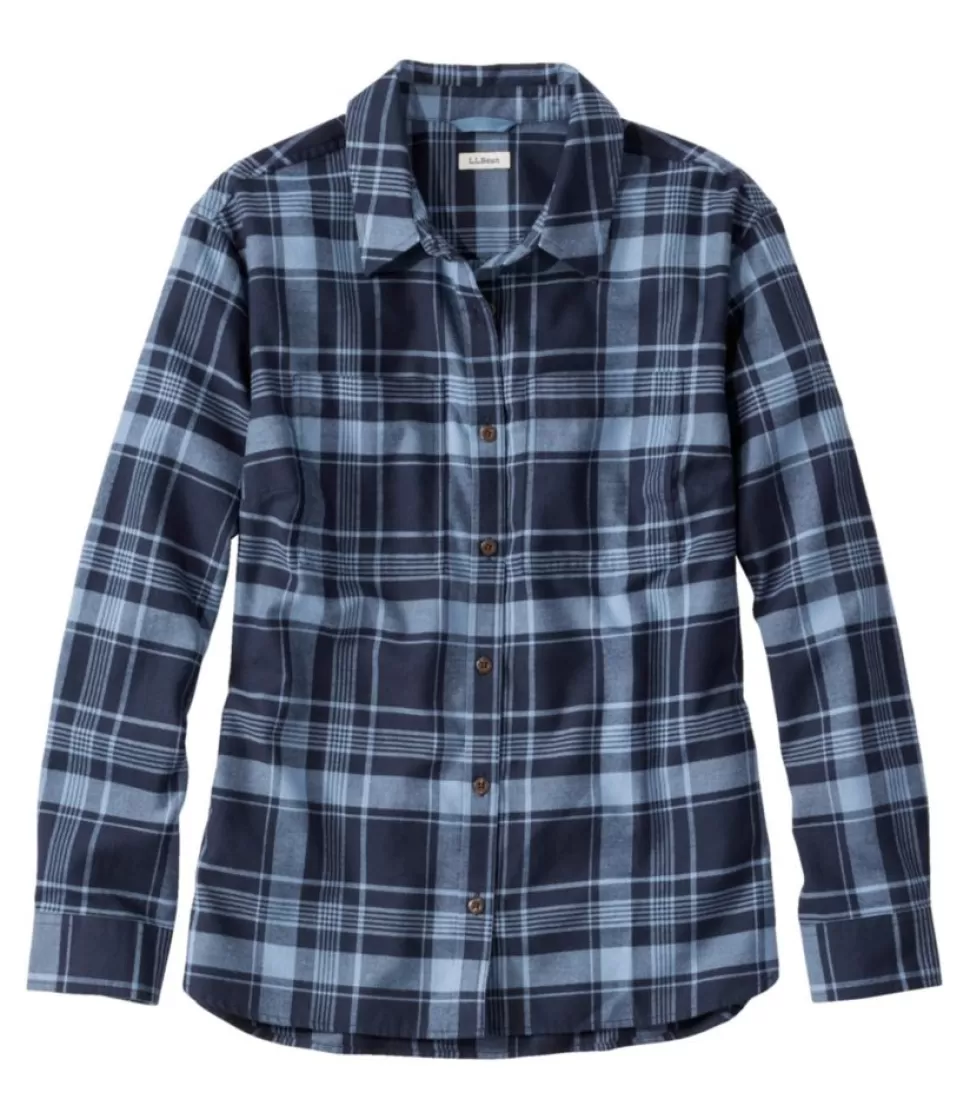 Best "Women's Whisperweight Flannel Shirt, Button-Down" Women Shirts & Tops