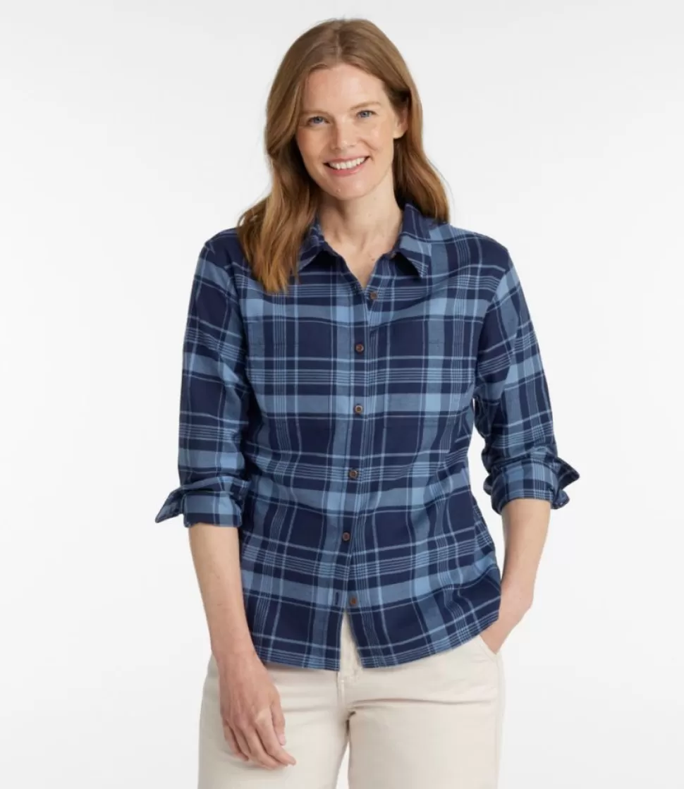 Best "Women's Whisperweight Flannel Shirt, Button-Down" Women Shirts & Tops