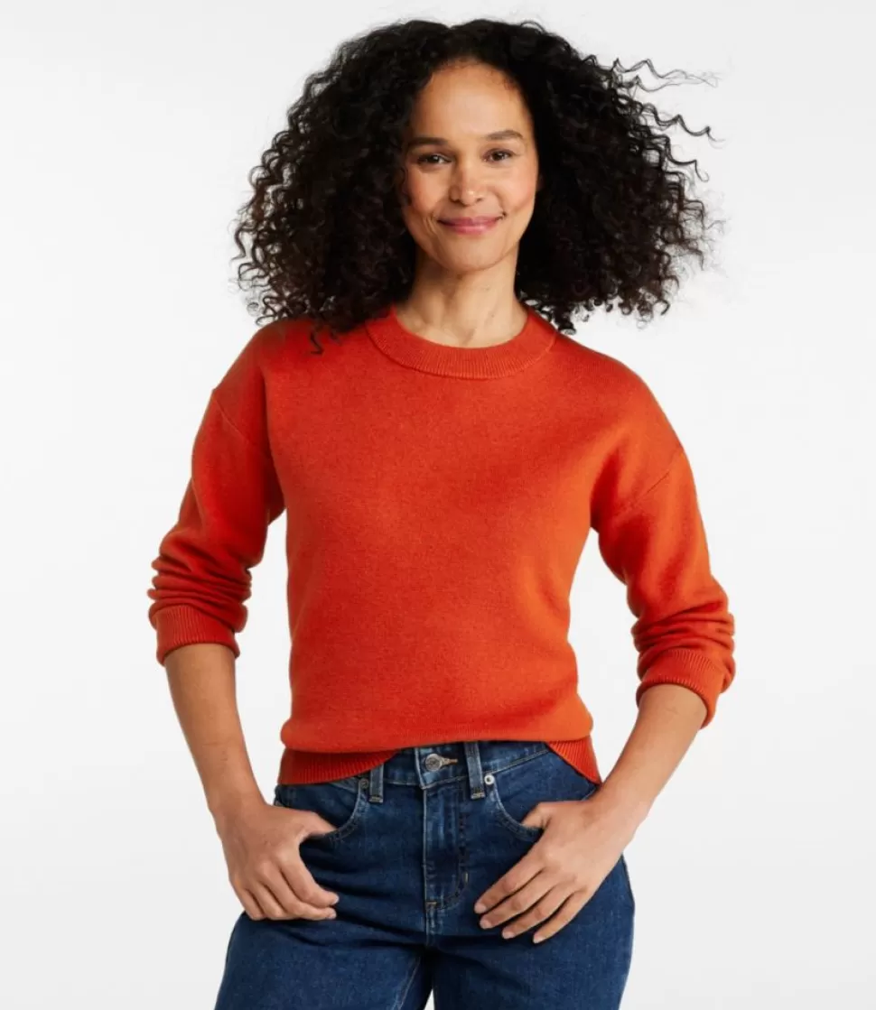 Shop "Women's Wicked Soft Cotton/Cashmere Crewneck Sweater" Women Sweaters